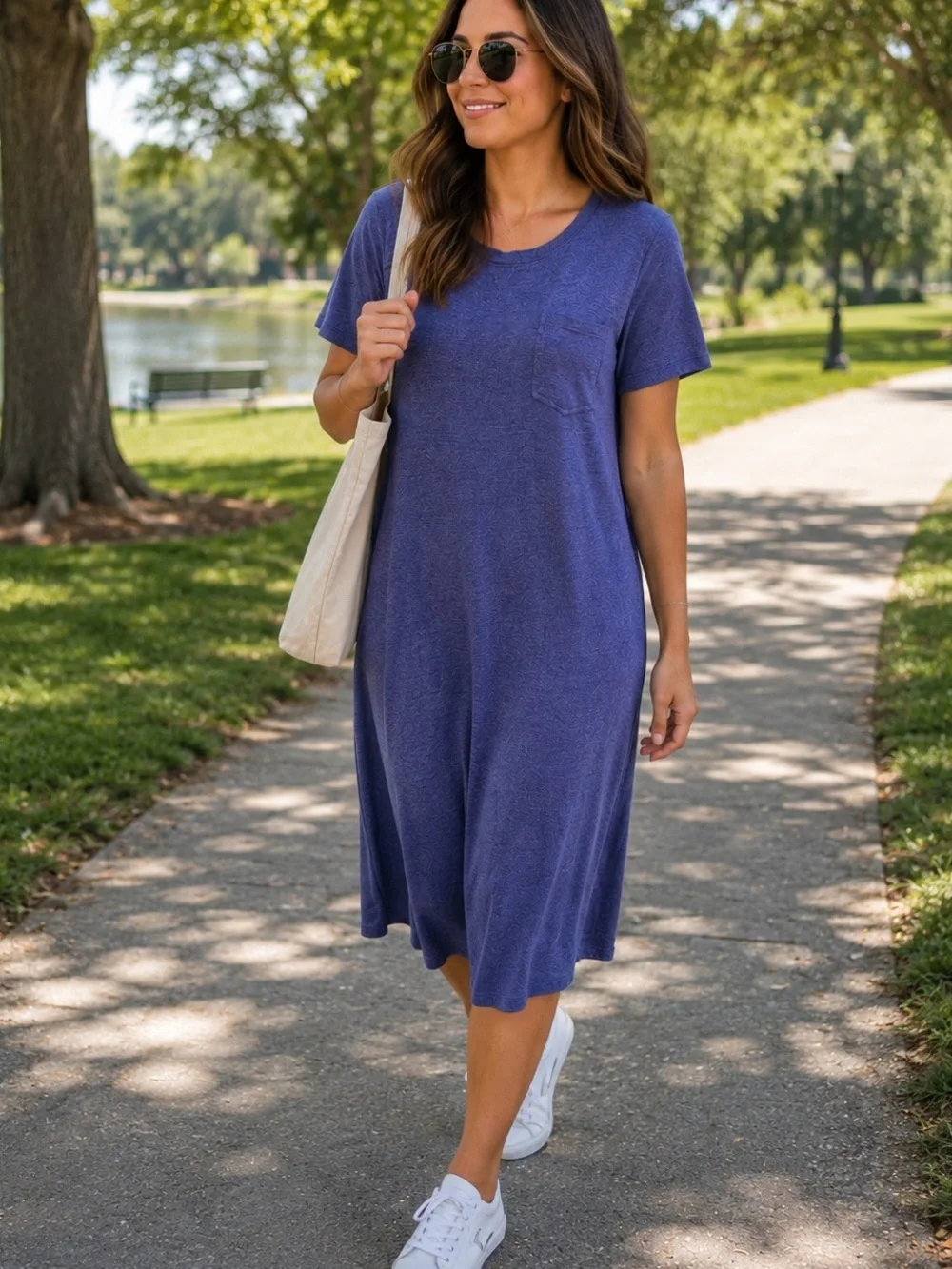 jessica simpson t shirt dress Jessica Simpson | Dresses | Jessica Simpson Blue Casual Tshirt Midi Dress  Size Medium